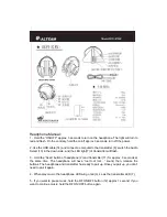 ALTEAM RFD-970W User Manual preview