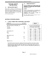 Preview for 3 page of Altec AIR CO2-PG80 Operation & Maintenance Manual