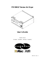 Preview for 1 page of Altec AIR Puregas P210W2LP User Manual