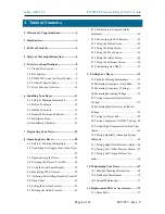 Preview for 4 page of Altec AIR Puregas P210W2LP User Manual