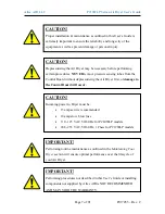 Preview for 7 page of Altec AIR Puregas P210W2LP User Manual