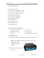 Preview for 13 page of Altec AIR Puregas P210W2LP User Manual