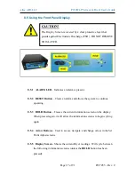 Preview for 27 page of Altec AIR Puregas P210W2LP User Manual