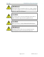 Preview for 8 page of Altec AIR PUREGAS P4200W Series User Manual