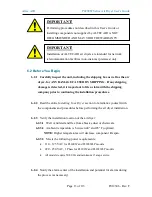 Preview for 13 page of Altec AIR PUREGAS P4200W Series User Manual