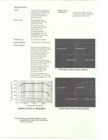 Предварительный просмотр 2 страницы Altec Lansing 1270 POWER AMPLIFIER Specifications