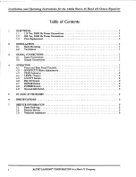 Preview for 6 page of Altec Lansing 1412A SIGNAL PROCESSING Manual