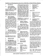 Предварительный просмотр 7 страницы Altec Lansing 1412A SIGNAL PROCESSING Manual