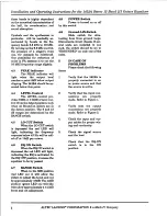 Preview for 8 page of Altec Lansing 1412A SIGNAL PROCESSING Manual