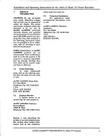 Preview for 11 page of Altec Lansing 1431A SIGNAL PROCESSING Manual