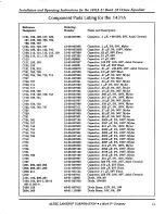 Предварительный просмотр 17 страницы Altec Lansing 1431A SIGNAL PROCESSING Manual