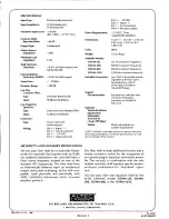Предварительный просмотр 2 страницы Altec Lansing 15594A SIGNAL PROCDESSING Manual