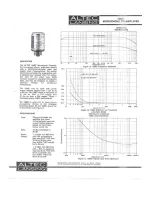 Preview for 1 page of Altec Lansing 1588C SIGNAL PROCESSING Manual