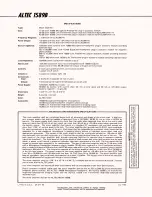 Preview for 2 page of Altec Lansing 1589B User Manual