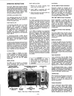 Preview for 5 page of Altec Lansing 1594C POWER AMPLIFIER Operating Instructions Manual