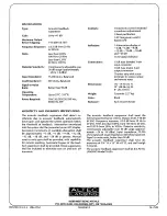 Предварительный просмотр 4 страницы Altec Lansing 1620A SIGNAL PROCESSING Manual