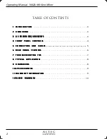 Предварительный просмотр 2 страницы Altec Lansing 1662A Operating Manual