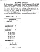 Предварительный просмотр 2 страницы Altec Lansing 1684A SIGNAL PROCESSING Manual