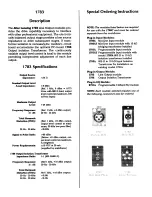 Предварительный просмотр 5 страницы Altec Lansing 1700C SIGNAL PROCESSING Manual