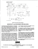 Предварительный просмотр 3 страницы Altec Lansing 1707C MIXER AMPLIFIER Operating And Service Instructions