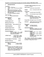 Предварительный просмотр 11 страницы Altec Lansing 1742A SIGNAL PROCESSING Manual