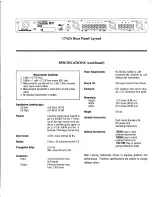 Предварительный просмотр 2 страницы Altec Lansing 1742A SIGNAL PROCESSING Specifications