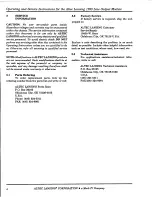 Предварительный просмотр 8 страницы Altec Lansing 1783 SIGNAL PROCESSING Manual