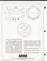 Предварительный просмотр 4 страницы Altec Lansing 288-16K HF DRIVER Manual