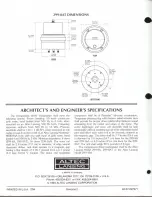 Предварительный просмотр 4 страницы Altec Lansing 299 HF DRIVERS Manual