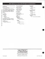 Preview for 6 page of Altec Lansing 307 CEILING SPEAKERS Manual