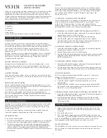 Preview for 4 page of Altec Lansing 3151 User Manual