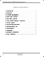 Preview for 2 page of Altec Lansing 4048A SIGNAL PROCESSING Manual