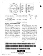 Предварительный просмотр 2 страницы Altec Lansing 405-8H Specification Sheet