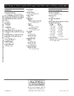 Предварительный просмотр 6 страницы Altec Lansing 407-8A Brochure & Specs