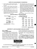 Preview for 4 page of Altec Lansing 409 E CEILING SPEAKERS Manual