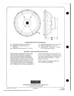 Предварительный просмотр 6 страницы Altec Lansing 416 LF SPEAKER Manual