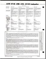 Preview for 2 page of Altec Lansing 417-8C LF SPEAKER Manual