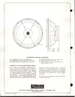 Preview for 2 page of Altec Lansing 515E LF SPEAKER Manual