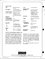 Preview for 2 page of Altec Lansing 604-8H DUPLEX SPEAKER Manual