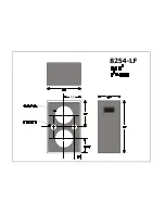 Altec Lansing 8254-LF LF SPEAKER SYSTEM Manual preview