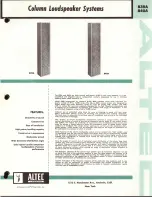 Preview for 1 page of Altec Lansing 839A SPEAKER SYSTEM Manual