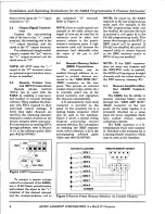 Preview for 4 page of Altec Lansing 8428A SIGNAL PROCESSING Manual