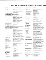 Preview for 2 page of Altec Lansing 8553B SIGNAL PROCESSING Manual