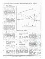 Preview for 3 page of Altec Lansing 9441 POWER AMPLIFIER Operating And Service Instructions