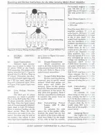 Предварительный просмотр 4 страницы Altec Lansing 9441 POWER AMPLIFIER Operating And Service Instructions