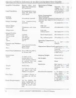 Preview for 10 page of Altec Lansing 9441 POWER AMPLIFIER Operating And Service Instructions