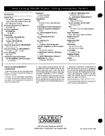 Preview for 6 page of Altec Lansing 950-8B CEILING SPEAKER Manual