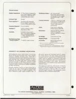 Предварительный просмотр 2 страницы Altec Lansing 9842-8A SPEAKER SYSTEM Manual