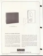 Preview for 2 page of Altec Lansing 9843 SPEAKER SYSTEM Manual