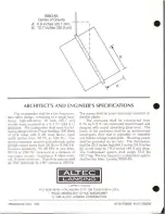 Preview for 4 page of Altec Lansing 9880-8A LF SPEAKER SYSTEM Manual